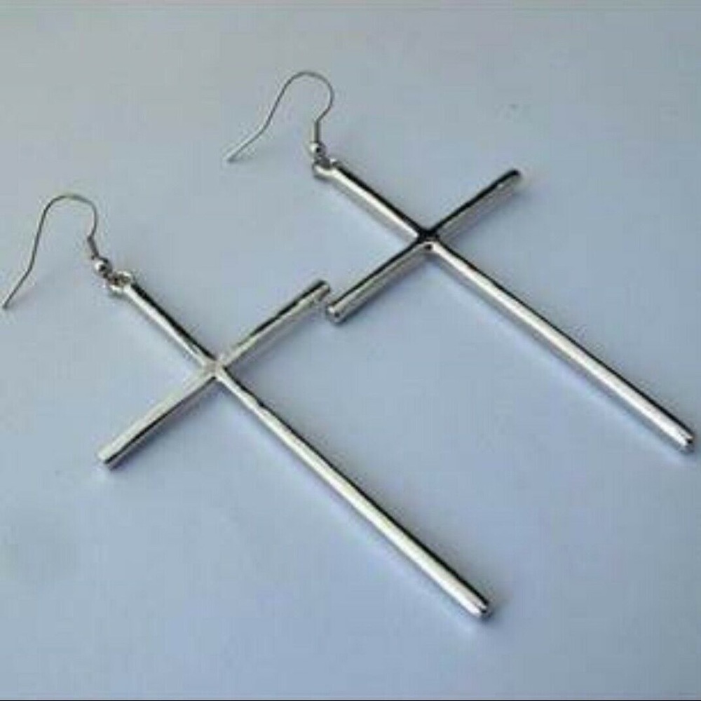 🤑Cross Dangle Earrings - Picture 3 of 5